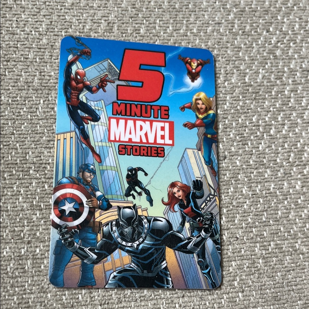 Marvel 5 Minute Marvel Stories Yoto Card